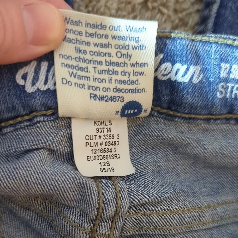 boys Size 12 Sim Blue Jeans